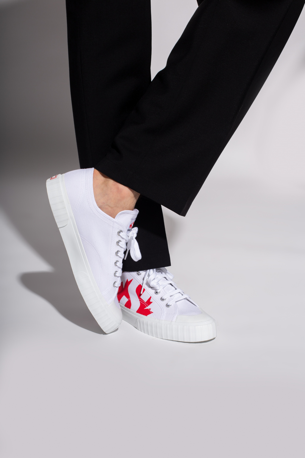 bally helvio low top sneakers item SchaferandweinerShops Canada White bally helvio low top sneakers item Dsquared2